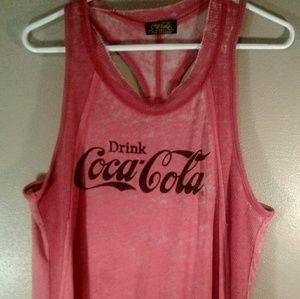 Official Coca Cola Razorback Tanktop